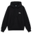 plain stussy black hoodie